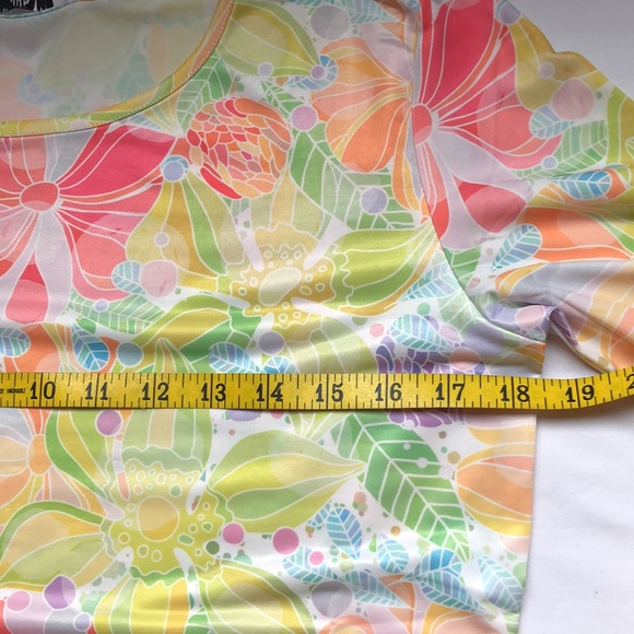 Lemon Garden Print by JEAN-PIERRE KLIFA Shift Dress NWT Size Medium - Picture 10 of 10